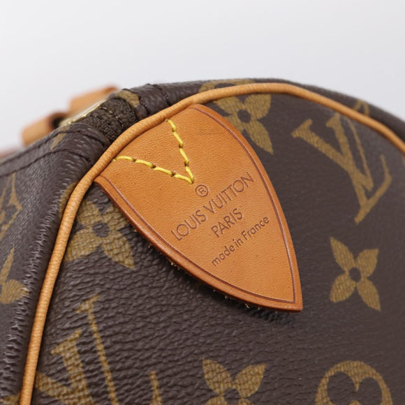 LOUIS VUITTON Monogram Speedy 30 Hand Bag M41526 LV Auth 209096V