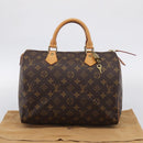 LOUIS VUITTON Monogram Speedy 30 Hand Bag M41526 LV Auth 209096V-24