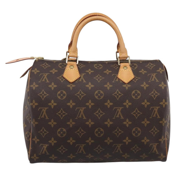 LOUIS VUITTON Monogram Speedy 30 Hand Bag M41526 LV Auth 209096V