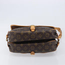 LOUIS VUITTON Monogram Saumur 30 Shoulder Bag M42256 LV Auth 209097V-10