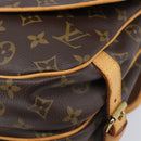 LOUIS VUITTON Monogram Saumur 30 Shoulder Bag M42256 LV Auth 209097V-13