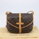 LOUIS VUITTON Monogram Saumur 30 Shoulder Bag M42256 LV Auth 209097V-37