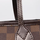 LOUIS VUITTON Damier Ebene Neverfull PM Tote Bag N51109 LV Auth 209099-14