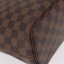 LOUIS VUITTON Damier Ebene Neverfull PM Tote Bag N51109 LV Auth 209099-21
