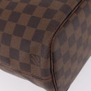 LOUIS VUITTON Damier Ebene Neverfull PM Tote Bag N51109 LV Auth 209099-23