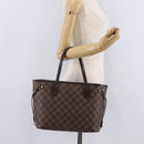 LOUIS VUITTON Damier Ebene Neverfull PM Tote Bag N51109 LV Auth 209099-37