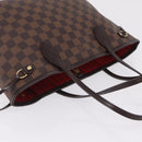 LOUIS VUITTON Damier Ebene Neverfull PM Tote Bag N51109 LV Auth 209099-8