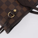 LOUIS VUITTON Damier Ebene Neverfull PM Tote Bag N51109 LV Auth 209099-9