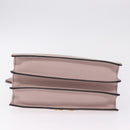 Miu Miu Hand Bag Leather 2way Beige Gold Tone Auth 209104-14