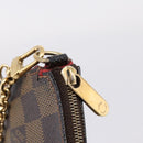 LOUIS VUITTON Damier Ebene Sophie Shoulder Bag N51135 LV Auth 209108-16