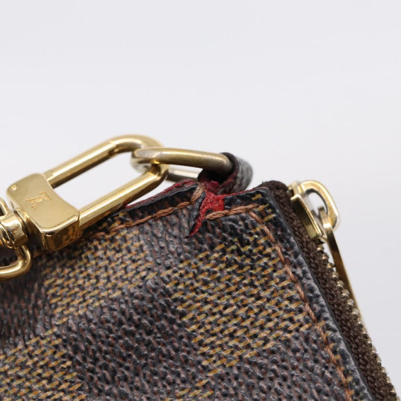 LOUIS VUITTON Damier Ebene Sophie Shoulder Bag N51135 LV Auth 209108