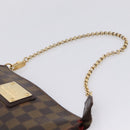 LOUIS VUITTON Damier Ebene Sophie Shoulder Bag N51135 LV Auth 209108-8