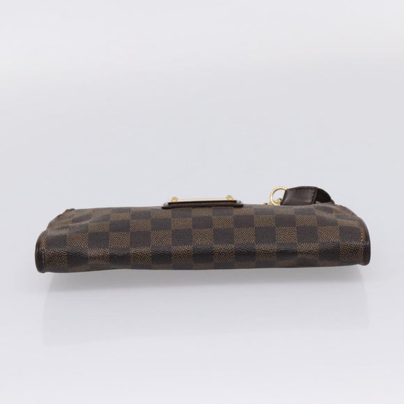 LOUIS VUITTON Damier Ebene Sophie Shoulder Bag N51135 LV Auth 209108