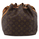 LOUIS VUITTON Monogram Petit Noe Shoulder Bag M42226 LV Auth 209109-3