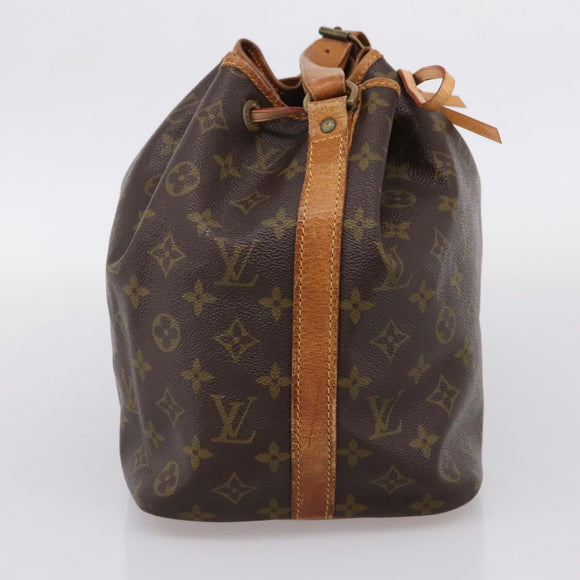 LOUIS VUITTON Monogram Petit Noe Shoulder Bag M42226 LV Auth 209109