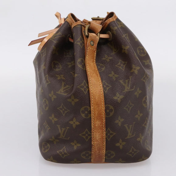 LOUIS VUITTON Monogram Petit Noe Shoulder Bag M42226 LV Auth 209109
