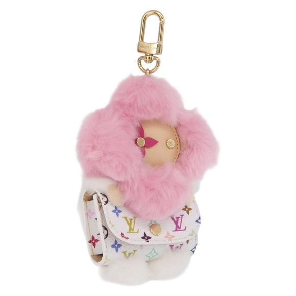 LOUIS VUITTON x TM Monogram Multicolor Vivian Cuddle Charm M03727 Auth 209111SM