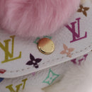 LOUIS VUITTON x TM Monogram Multicolor Vivian Cuddle Charm M03727 Auth 209111SM-15