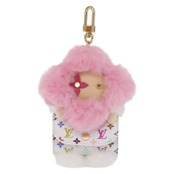 LOUIS VUITTON x TM Monogram Multicolor Vivian Cuddle Charm M03727 Auth 209111SM