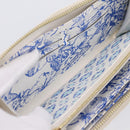 LOUIS VUITTON Monogram Tiles Zippy Wallet Long Wallet Blue M83624 Auth 209114M-10