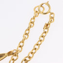 CHANEL Necklace Metal Gold CC Auth 209116V-12