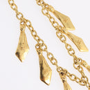 CHANEL Necklace Metal Gold CC Auth 209116V-5
