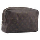 LOUIS VUITTON Monogram Trousse Toilette 28 Clutch Bag M47522 LV Auth 209124-1