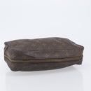 LOUIS VUITTON Monogram Trousse Toilette 28 Clutch Bag M47522 LV Auth 209124-6