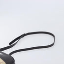 BURBERRY Nova Check Shoulder Bag Canvas Beige Silver Auth 209125A-8