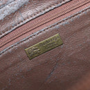 Burberrys Nova Check Shoulder Bag PVC Beige Gold Tone Auth 209127-21