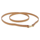 LOUIS VUITTON Vachetta leather Strap Beige Gold Tone LV Auth 209128A-1