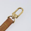 LOUIS VUITTON Vachetta leather Strap Beige Gold Tone LV Auth 209128A-11