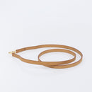 LOUIS VUITTON Vachetta leather Strap Beige Gold Tone LV Auth 209128A-4