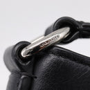 Coach Shoulder Bag Leather Red Silver Auth 209133A-17