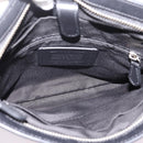 Coach Shoulder Bag Leather Red Silver Auth 209133A-19