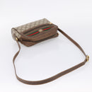 GUCCI GG Supreme Web Sherry Line Shoulder Bag PVC Beige 56 02 088 Auth 209137-7