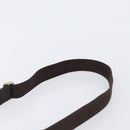 GUCCI GG Supreme Shoulder Bag PVC Brown Gold Tone 223666 Auth 209141-9