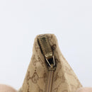 GUCCI GG Canvas Tote Bag Beige Gold Tone 131228 Auth 209142-17