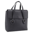 GUCCI Hand Bag Leather Black Silver 002 2123 0451 Auth 209143-1