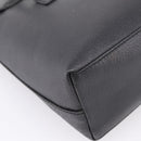GUCCI Hand Bag Leather Black Silver 002 2123 0451 Auth 209143-15