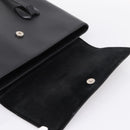 GUCCI Hand Bag Leather Black Silver 002 2123 0451 Auth 209143-17