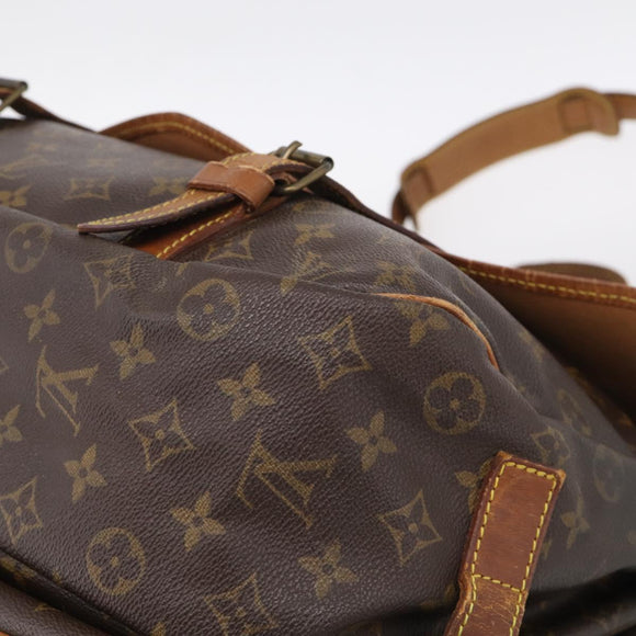LOUIS VUITTON Monogram Saumur 43 Shoulder Bag M42252 LV Auth 209144