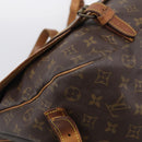 LOUIS VUITTON Monogram Saumur 43 Shoulder Bag M42252 LV Auth 209144-18