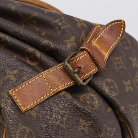 LOUIS VUITTON Monogram Saumur 43 Shoulder Bag M42252 LV Auth 209144