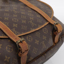 LOUIS VUITTON Monogram Saumur 43 Shoulder Bag M42252 LV Auth 209144-20