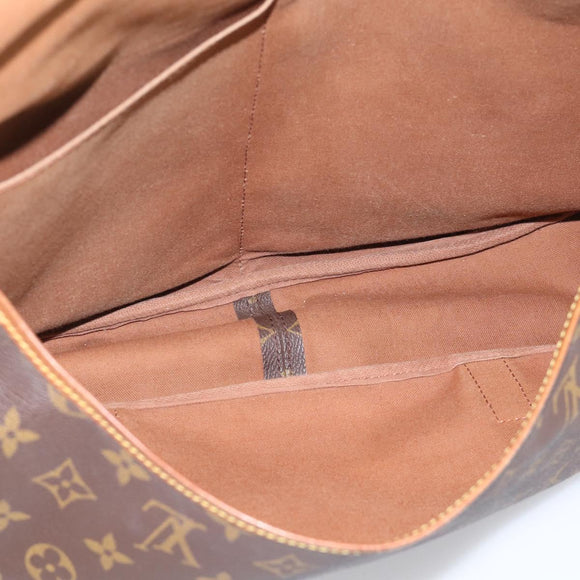 LOUIS VUITTON Monogram Saumur 43 Shoulder Bag M42252 LV Auth 209144