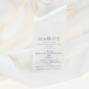 LOUIS VUITTON Side Strap Short-Sleeved T-Shirt Cotton White Gold LV Auth 209145-16