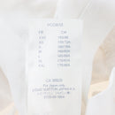 LOUIS VUITTON Side Strap Short-Sleeved T-Shirt Cotton White Gold LV Auth 209145-18
