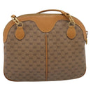 GUCCI Micro GG Web Sherry Line Shoulder Bag PVC Brown 904 02 047 Auth 209155-3