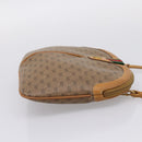 GUCCI Micro GG Web Sherry Line Shoulder Bag PVC Brown 904 02 047 Auth 209155-5